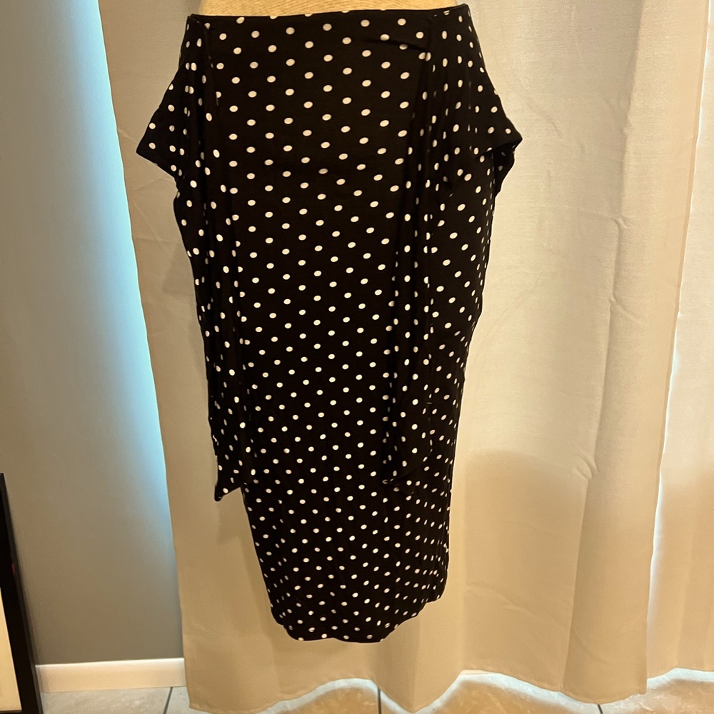 Bailey 44 size small polka dot pencil skirt